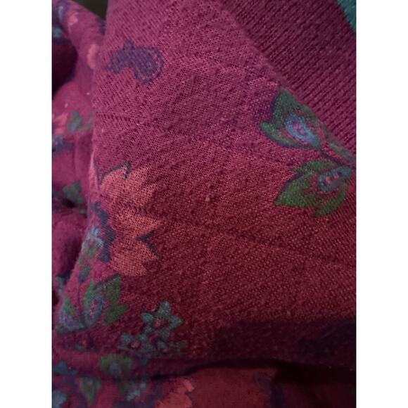 Vtg Gitano XL Women’s Small Quilted Cardigan Sweater Missing Button Stain READ - Picture 8 of 8